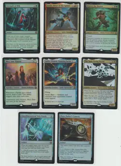 (16) Magic The Gathering Magic | Marvel SpiderMan Rare Foil Lot | No Duplicates - Image 2