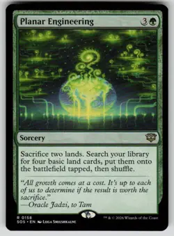 Planar Engineering Rare Secrets of Strixhaven 158 MTG Near Mint 2026 - Image 1
