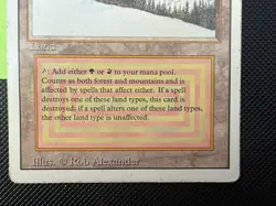 MTG Taiga Revised Dual Land (MP) Magic The Gathering Vintage RL Rare 🔥 See Pics - Image 5