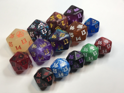 14 mtg Spindown Dice lot - Each is different - Game Dice d20 - Magic Dice - Image 2