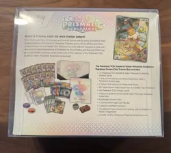 Pokemon Center Prismatic Evolutions Elite Trainer Box Sealed W/ Protective Case - Image 2