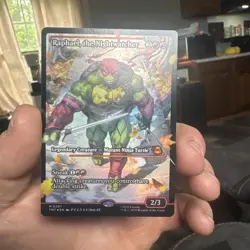 Raphael, the Nightwatcher - Foil - Showcase Light Play, English Magic the Gather - Image 1