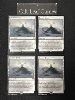 MTG *Faceless Haven X4* (NM) Kaldheim Magic The Gathering 2 Promo Pack, 2 Normal - Image 1