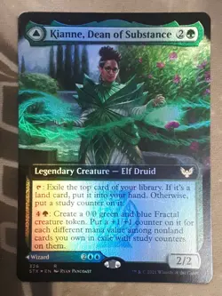 MTG *Kianne, Dean of Substance Extended Art Foil X4* (NM) Strixhaven Free Ship - Image 1