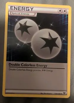 Double Colorless Energy 130/146 XY Base NM Fast Secure Ship Pokemon - Image 1