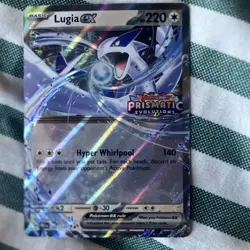 Pokemon TCG Lugia EX Full Art Prismatic Evolutions 082/131 Card English - Image 2