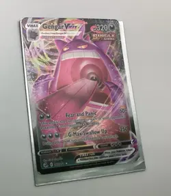Pokemon Gengar VMAX Single Strike Ultra Rare Holo 157/264 Fusion Strike 320 HP - Image 1