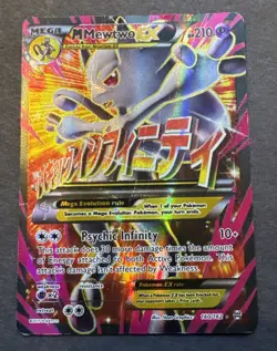 M MEWTWO EX 160/162 FA holo Pokemon card - Image 1