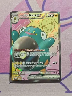 Pokemon TCG Ionos Bellibolt Ex Journey Together English Promo 194 Promo NM - Image 1