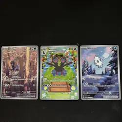 Pokemon White Flare Zweilous 147/086-Vanillite 111/086 Full Art- Deino 146/086 - Image 1