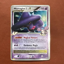 Mismagius GL Lv.X HOLO Rising Rivals Pokemon TCG 110/111 LP Raw Ungraded 2009 - Image 1