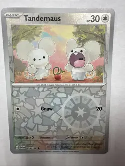 159/198 Tandemaus Reverse Holo Common Scarlet and Violet Pokemon TCG NM - Image 1