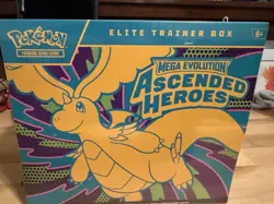 Pokemon TCG Mega Evolution Ascended Heroes Elite Trainer Box Promo Booster - Image 1