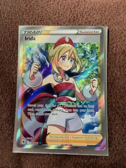 Pokemon SWSH10: Astral Radiance Irida (Full Art) #186/189 NM - Image 1