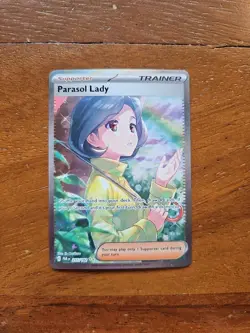 Pokemon Paradox Rift Parasol Lady 255/182 Special Illustration Rare - Image 2
