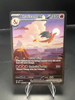 Pokemon Charizard ex Special Illustration Rare Holo 199/165 Scarlet & Violet 151 - Image 2