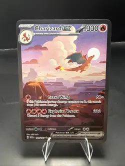 Pokemon Charizard ex Special Illustration Rare Holo 199/165 Scarlet & Violet 151 - Image 3