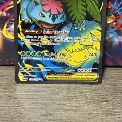 Mega Evolution Pokemon Mega Venusaur Ex 155/132 Full Art Ultra Rare - Image 3