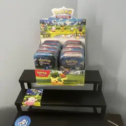 Pokemon Ascended Heroes MINI TINSLOT OF 8 IN HAND WITH DISPLAY BOX SHIPS ASAP🚚 - Image 1