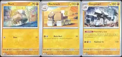 Nacli 082/132 + Naclstack 083/132 + Garganacl 084/132 - Evolution Set - NM/M - Image 1