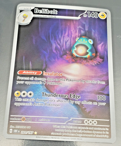 2023 Pokemon Obsidian Flames 201/197 Illustration Rare Holo - Bellibolt - Image 1