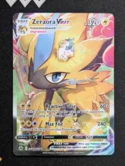 Zeraora VMAX GG42/GG70 Crown Zenith: Galarian Gallery Pokemon NM Holo - Image 1