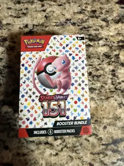 Pokemon TCG Scarlet & Violet 151 Booster Bundle Sealed New |6 pack in 1box| - Image 1