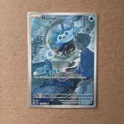 Pokemon MANTYKE Illustration Rare 189/182 Paradox Rift ENGLISH NM - Image 1