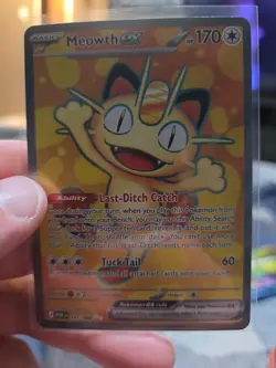 Meowth ex (#107/088) - Holofoil ME - Perfect Order NM Pokemon Free Shipping - Image 1