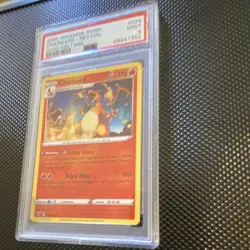 Pokemon Charizard Rare Reverse Holo Swsh04 Vivid Voltage 025/185 PSA 9 English - Image 3
