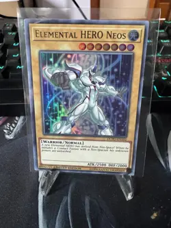 YUGIOH Elemental HERO Neos - DUPO-EN102 - Ultra Rare - Limited Edition Near Mint - Image 1