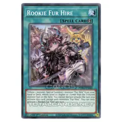 Yu-Gi-Oh! - Phantom Rage - Rookie Fur Hire (Common) PHRA-EN065 - Image 1