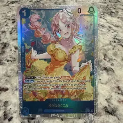 Rebecca One Piece TCG OP15-053 Adventure on Kami's Island Super Rare SR 🔥 - Image 1