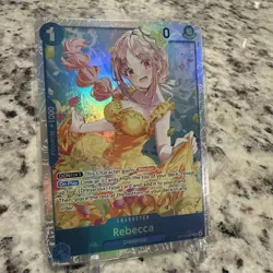 Rebecca One Piece TCG OP15-053 Adventure on Kami's Island Super Rare SR 🔥 - Image 2