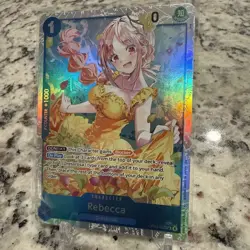Rebecca One Piece TCG OP15-053 Adventure on Kami's Island Super Rare SR 🔥 - Image 3