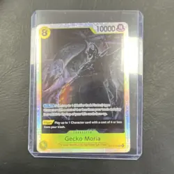 Gecko Moria OP14-104 Holo 10000 Power 8 Cost Thriller Bark Pirates One Piece CCG - Image 1
