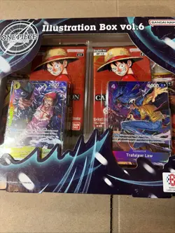 One Piece Illustration Box Vol.6 - New - Crease On Back - See Photo And Read - Image 3