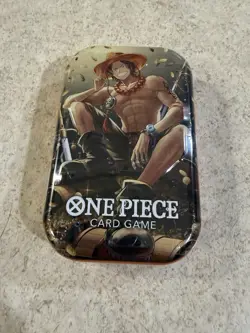 One Piece Tin Pack Set Vol. 2 Portgas D. Ace Tin FACTORY SEALED - Image 3