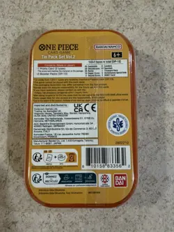 One Piece Tin Pack Set Vol. 2 Portgas D. Ace Tin FACTORY SEALED - Image 5