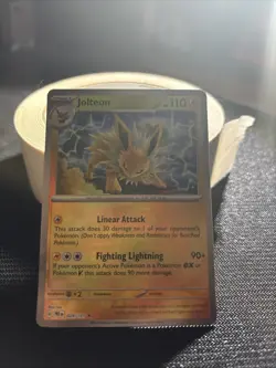 Pokemon TCG Jolteon EX Prismatic Evolutions 29/131 NM Master Ball Reverse Holo - Image 1