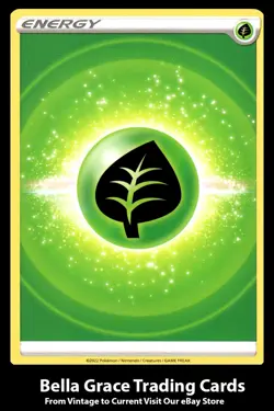 2022 Crown Zenith Grass Energy #Unnumbered Pokemon TCG - Image 1