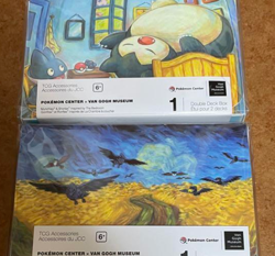Pokemon TCG, Van Gogh Museum Pikachu Double Deck Box Set of 3 - Japan New unused - Image 3