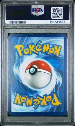 2023 POKEMON MEW EN-151 ILLUSTRATION RARE #166 BULBASAUR PSA 8 - Image 2
