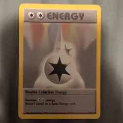 Pokemon TCG Double Colorless Energy 096/102 Base Set (Shadowless) Regular - Image 1