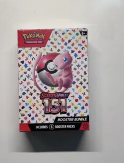Pokemon TCG: Scarlet & Violet – 151 Booster Bundle (6 Packs) – Sealed - Image 1