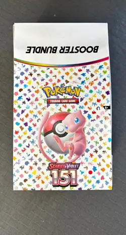 Pokemon 151 Booster Bundle Display Box And Small Empty Boxes No Cards - Image 1