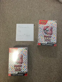Pokemon 151 Scarlet Booster Bundle X2 820650853210 - Image 1