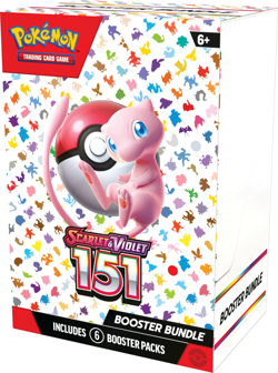 Pokemon TCG 151 Scarlet and Violet Booster Bundle Trading Cards Set - 6 Packs 2x 820650853210 - Image 1
