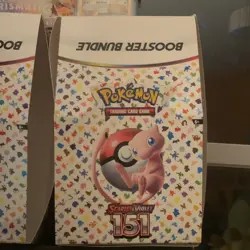 EMPTY Pokemon Scarlet & Violet 151 Booster Bundle Case - Image 1