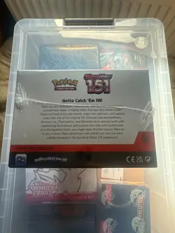 Pokemon 151 Booster Bundle Display Case TORN SEAL SEE DESCRIPTION - Image 5